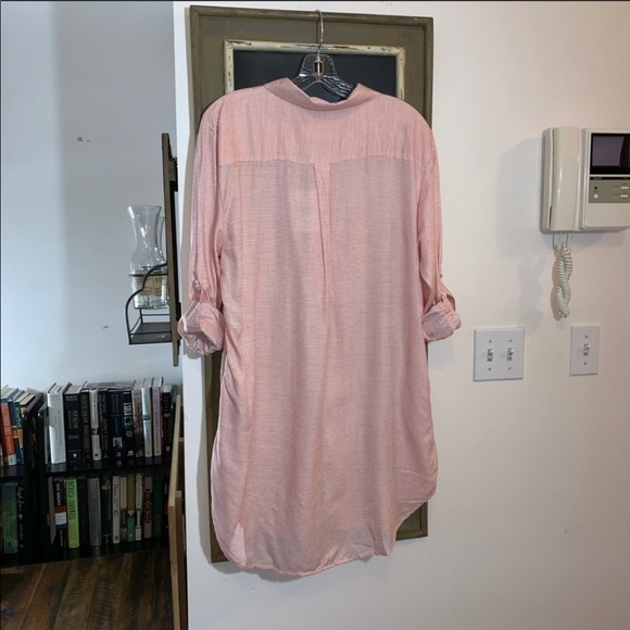 Onia Marie Collared Shirt Dress Small - Picture 6 of 7